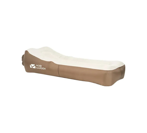 Диван надувний (ламзак) Mobi Garden Air Bed Pro NX20663018, бежево-коричневий Диван надувний (ламзак) Mobi Garden Air Bed Pro NX20663018, бежево-коричневий