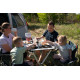 Стіл розкладний Easy Camp Rennes M Black 540005, 60 x 80 x 70 см - чорний