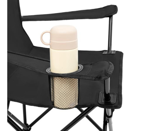 Крісло для кемпінгу NILS CAMP NC3301, чорне