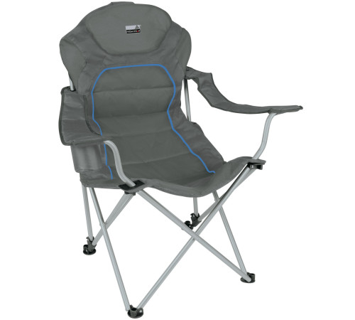 Стілець розкладний High Peak Alicante Dark 44117, 62 x 60 x 105 см - сіро-синій Стілець розкладний High Peak Alicante Dark 44117, 62 x 60 x 105 см - сіро-синій