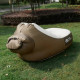 Диван надувний (ламзак) Mobi Garden NX20663017 бежево-коричневий