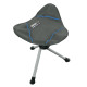 Стілець розкладний High Peak Tarifa Dark 44143, 33 х 33 х 45 см - сіро-синій