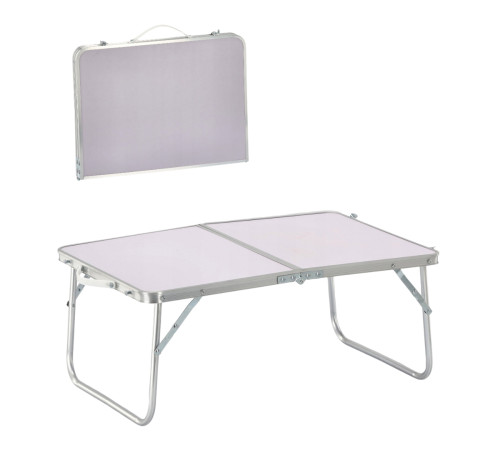 Стіл туристичний складаний Chomik Garden Line HOLMEN 60 x 40 x 26,5 см - білий