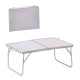 Стіл туристичний складаний Chomik Garden Line HOLMEN 60 x 40 x 26,5 см - білий