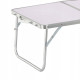 Стіл туристичний складаний Chomik Garden Line HOLMEN 60 x 40 x 26,5 см - білий