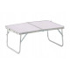 Стіл туристичний складаний Chomik Garden Line HOLMEN 60 x 40 x 26,5 см - білий
