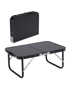 Стіл туристичний Chomik Garden Line HOLMEN 60x40x26,5см складаний чорний
