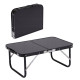 Стіл туристичний Chomik Garden Line HOLMEN 60 x 40 x 26,5 см - чорний
