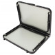 Стіл туристичний Chomik Garden Line HOLMEN 60 x 40 x 26,5 см - чорний