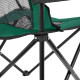 Крісло для кемпінгу NILS CAMP NC3302, темне-зелене