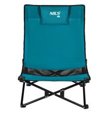 Крісло для кемпінгу NILS CAMP NC3306, синьо-чорне