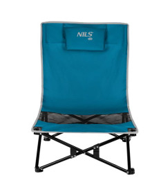 Крісло для кемпінгу NILS CAMP NC3306, синьо-сіре