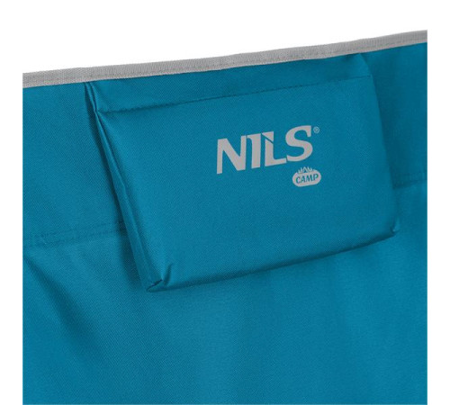 Крісло для кемпінгу NILS CAMP NC3306, синьо-сіре