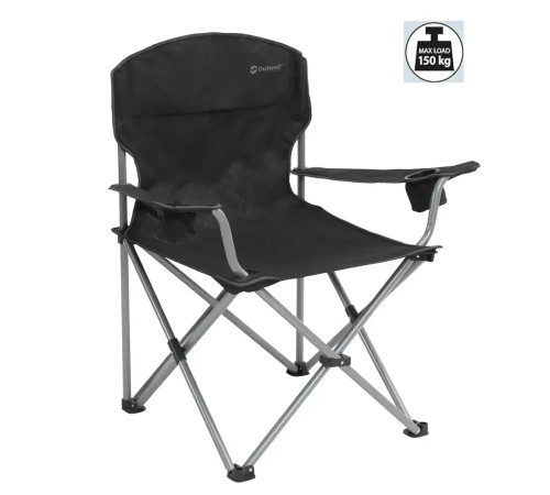 Крісло кемпінгове Outwell Catamarca XL, чорне