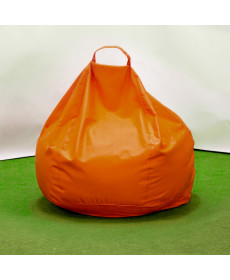 Безкаркасне крісло GreenGard Пуф XL-2, помаранчеве