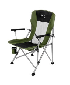 Крісло для кемпінгу NILS CAMP NC3701, зелене