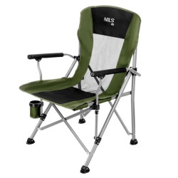 Крісло для кемпінгу NILS CAMP NC3701, зелене