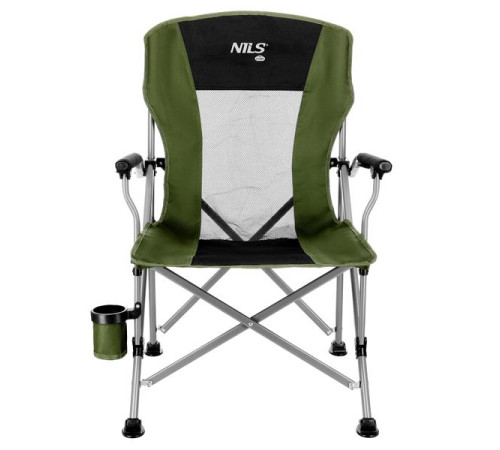 Крісло для кемпінгу NILS CAMP NC3701, зелене