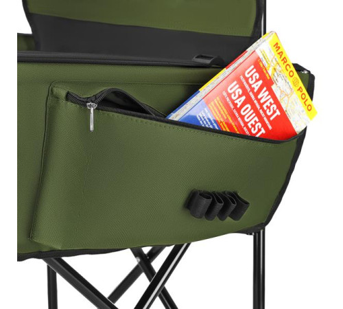 Крісло для кемпінгу NILS CAMP NC3703, зелене