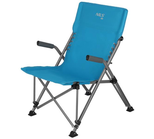 Крісло для кемпінгу NILS CAMP NC3704, блакитне
