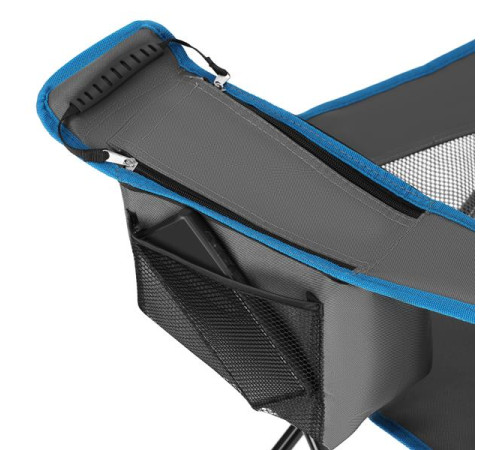 Крісло для кемпінгу NILS CAMP NC3706, сіре