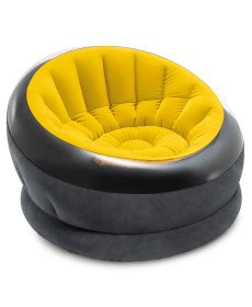 Крісло надувне INTEX 68582 112x109x69см, жовте