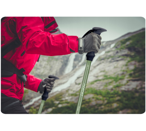 Трекінгові палиці Neo-Sport NS-381, зелені