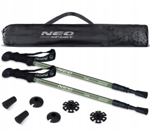 Трекінгові палиці Neo-Sport NS-381, зелені