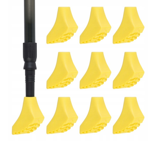 Накладки для трекінгових палиць Neo-Sport 10 шт., жовті