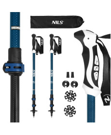Трекінгові палиці NILS TK8601, сині
