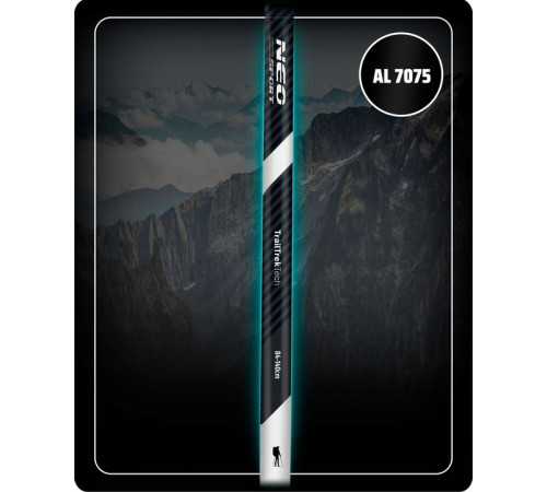 Трекінгові палиці Neo‑Sport NS‑382, чорні