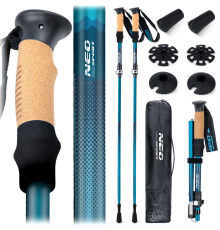 Трекінгові палиці Neo‑Sport NS‑382, сині