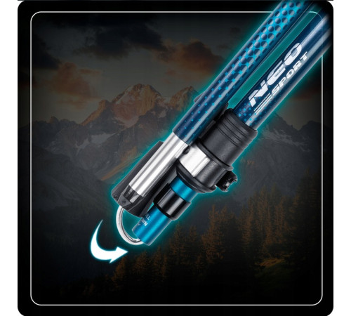 Трекінгові палиці Neo‑Sport NS‑382, сині