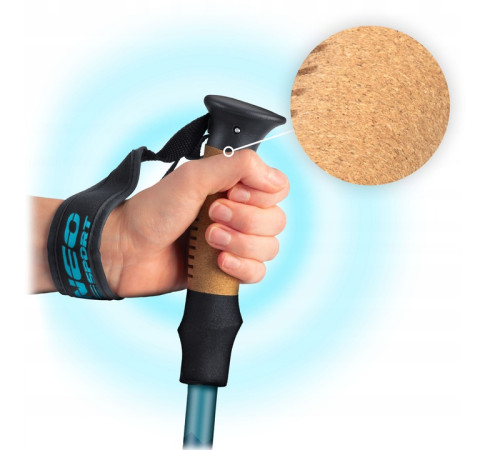 Трекінгові палиці Neo‑Sport NS‑382, сині