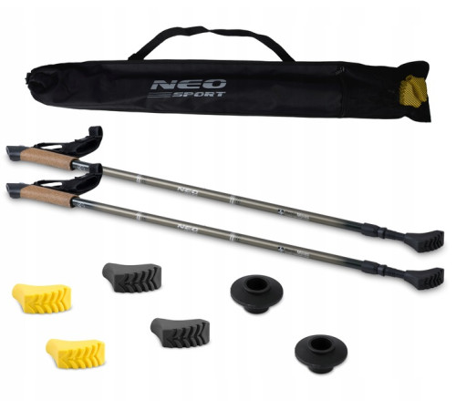 Трекінгові палиці Neo‑Sport NS‑383, зелені