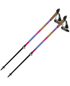 Палиці для скандинавської ходьби Vipole Vario Top-Click QL Violet DLX (P19427)