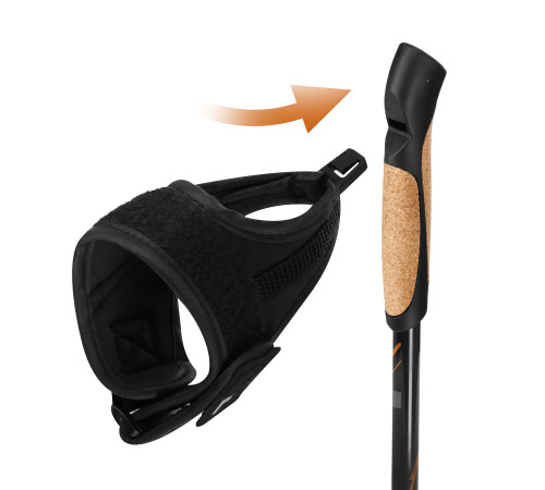 Палиці для скандинавської ходьби NILS CAMP NW8613 CARBON