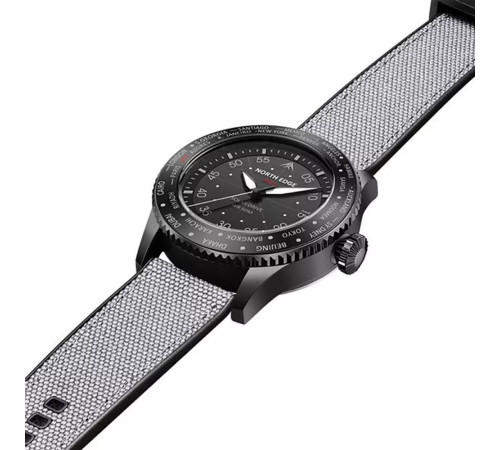 Годинник механічний NORTH EDGE MACH Black Годинник механічний NORTH EDGE MACH Black