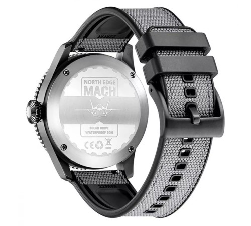 Годинник механічний NORTH EDGE MACH Black Годинник механічний NORTH EDGE MACH Black