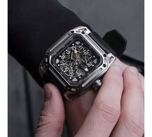 Годинник механічний NORTH EDGE SPACE X Silver Годинник механічний NORTH EDGE SPACE X Silver