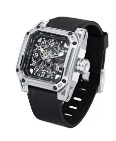 Годинник механічний NORTH EDGE SPACE X Silver