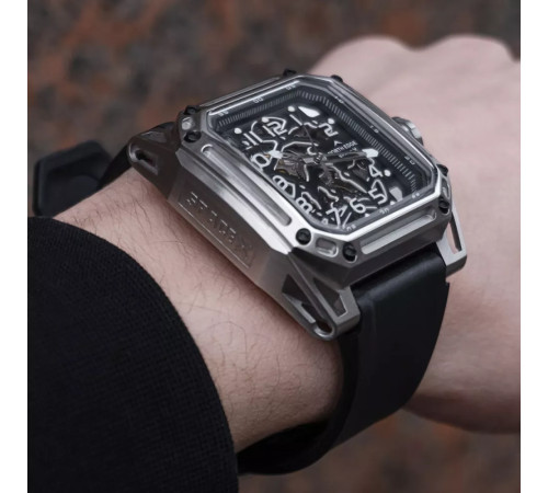 Годинник механічний NORTH EDGE SPACE X Silver Годинник механічний NORTH EDGE SPACE X Silver