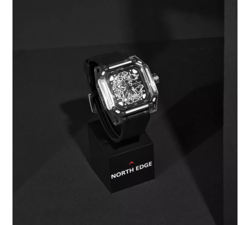 Годинник механічний NORTH EDGE SPACE X Silver Годинник механічний NORTH EDGE SPACE X Silver