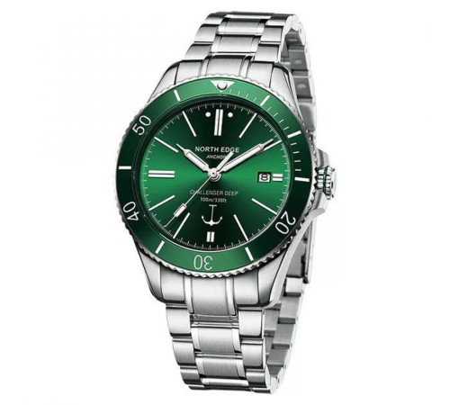 Годинник механічний NORTH EDGE ANCHOR Green Годинник механічний NORTH EDGE ANCHOR Green