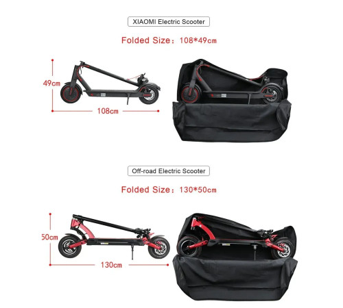 Чохол для електросамоката Rhinowalk Scooter RF085, чорний Чохол для електросамоката Rhinowalk Scooter RF085, чорний