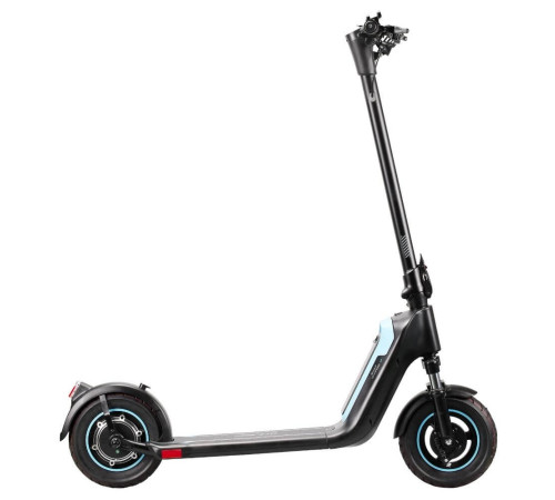 Електросамокат зі знімною батареєю W-TEC SwapCharge 500 W 10” чорно-блакитний