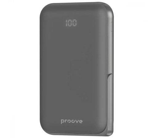 Повербанк Proove Knight 20W 10000 mAh, темно-сірий Повербанк Proove Knight 20W 10000 mAh, темно-сірий