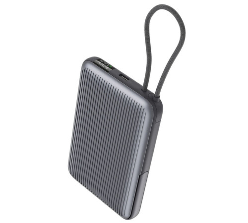 Повербанк Proove Moon Rock 2-в-1 22.5W 10000 mAh, сірий Повербанк Proove Moon Rock 2-в-1 22.5W 10000 mAh, сірий