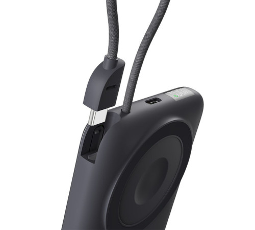 Повербанк Proove Moon Rock 2-в-1 22.5W 10000 mAh, сірий Повербанк Proove Moon Rock 2-в-1 22.5W 10000 mAh, сірий