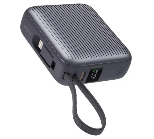 Повербанк Proove Moon Rock 22.5W 10000 mAh, сірий Повербанк Proove Moon Rock 22.5W 10000 mAh, сірий